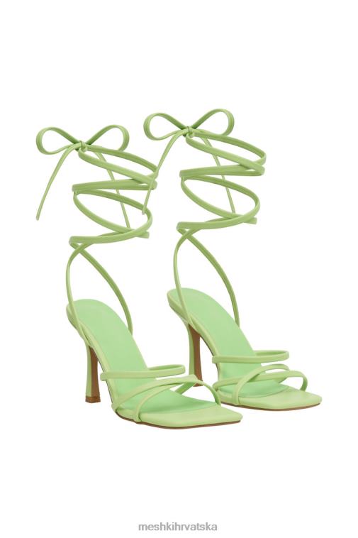 Meshki Milly omot od umjetne kože oko peta XH4NH1689 obuća limeta zelena