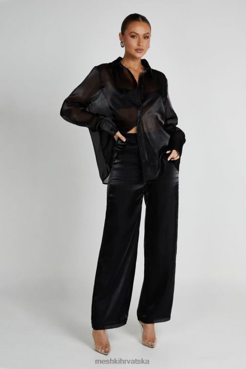 Meshki Kinsley prozirne hlače XH4NH1282 odjeća crno