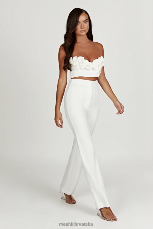 Meshki allanah hlače ravnih nogavica XH4NH1276 odjeća bijela