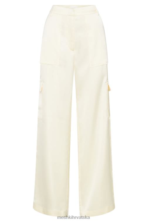 Meshki amaya satenske kargo hlače XH4NH1511 odjeća kost