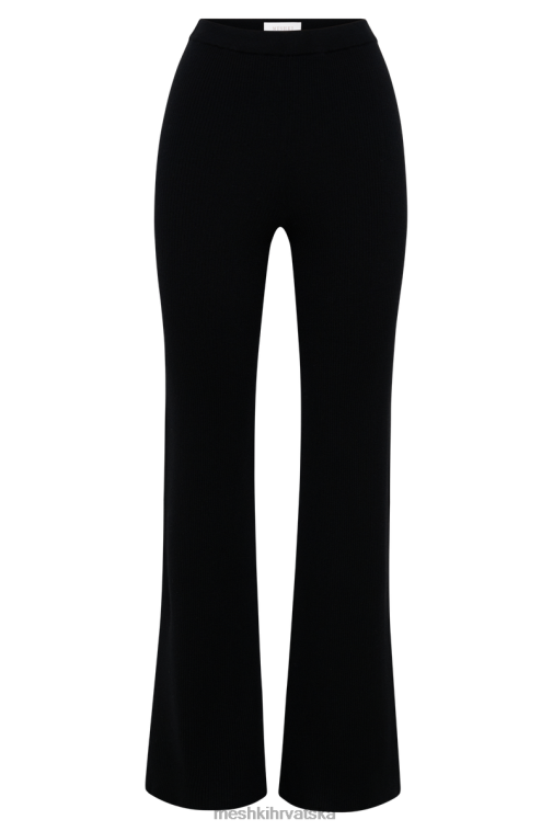 Meshki daisie šifon hlače XH4NH1436 odjeća crno