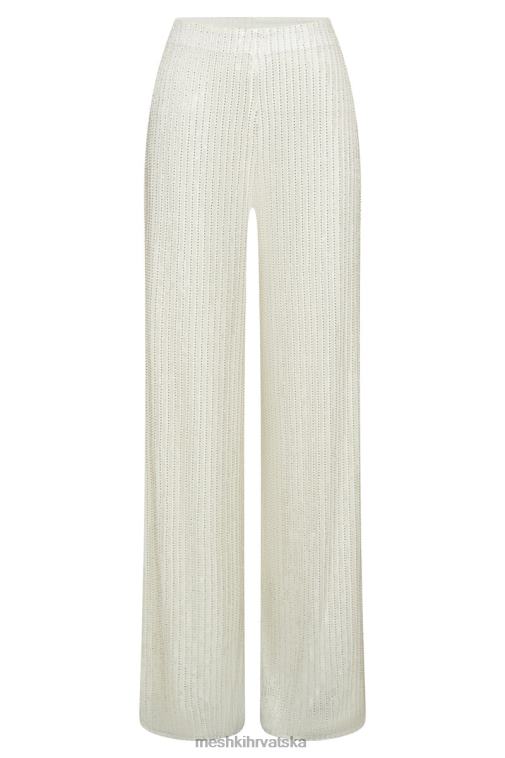 Meshki diaz hlače sa šljokicama XH4NH1356 odjeća bijela