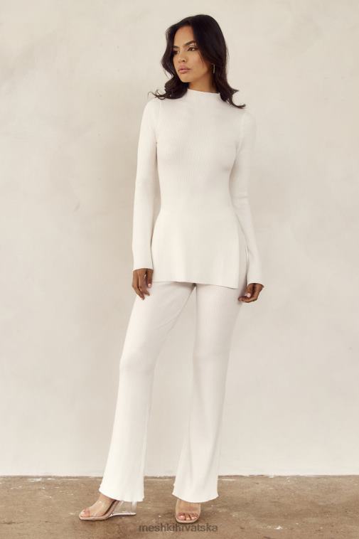 Meshki jovie pletene hlače XH4NH1318 odjeća prljavo bijelo