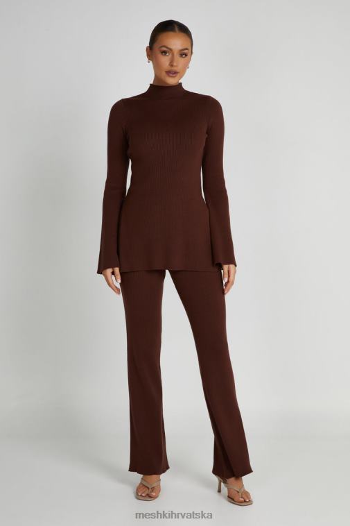 Meshki jovie pletene hlače XH4NH1331 odjeća lješnjak