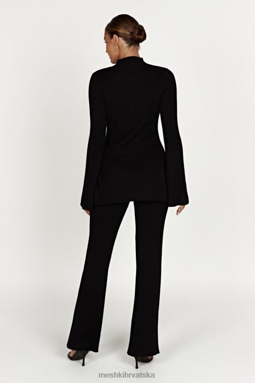 Meshki jovie pletene hlače XH4NH1393 odjeća crno