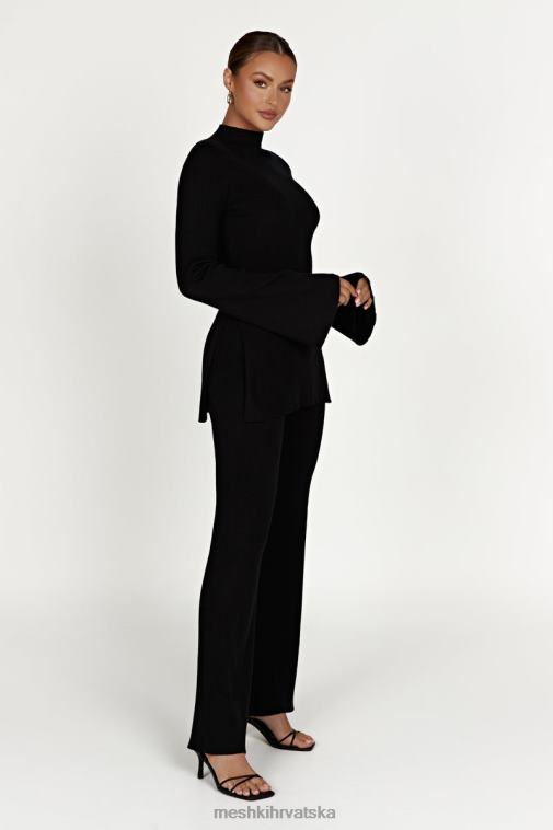 Meshki jovie pletene hlače XH4NH1393 odjeća crno