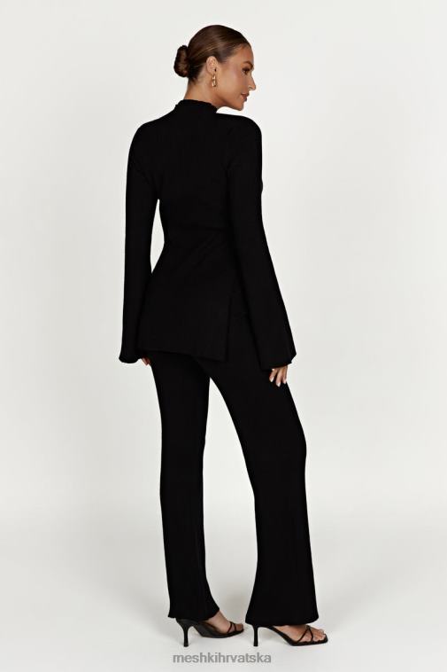 Meshki jovie pletene hlače XH4NH1393 odjeća crno