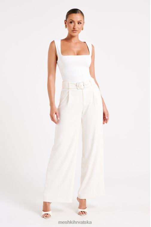 Meshki tenley hlače širokih nogavica XH4NH1248 odjeća slonovača