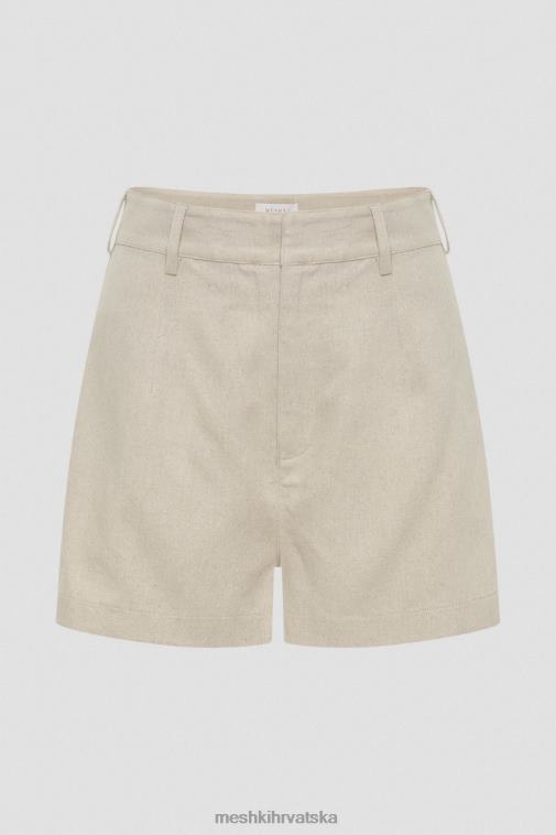 Meshki jadri lanene kratke hlače XH4NH1388 odjeća prirodni