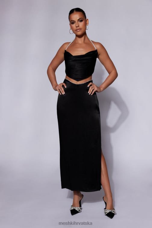 Meshki christie diamante maksi suknja od konopa XH4NH1476 odjeća crno