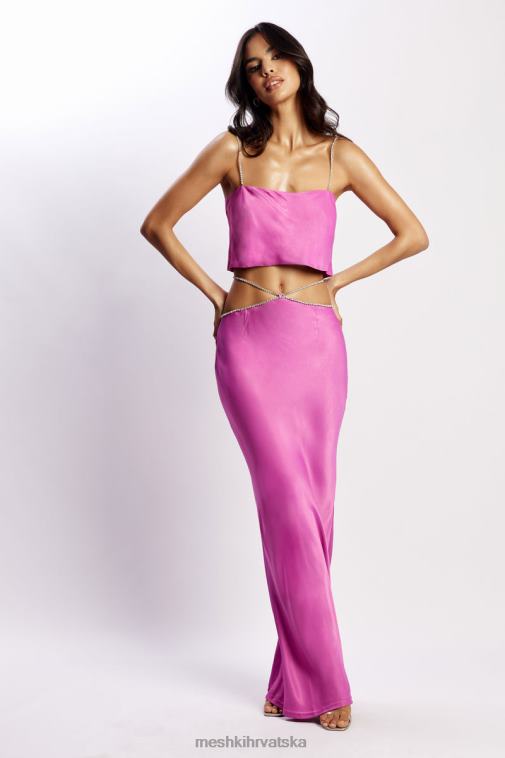 Meshki današnja dijamantna maksi suknja XH4NH1546 odjeća ljubičasta