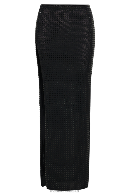 Meshki ellery kvadratna dijamantna maksi suknja XH4NH1278 odjeća crno