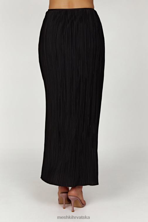 Meshki elsie plisse maksi suknja XH4NH1365 odjeća crno