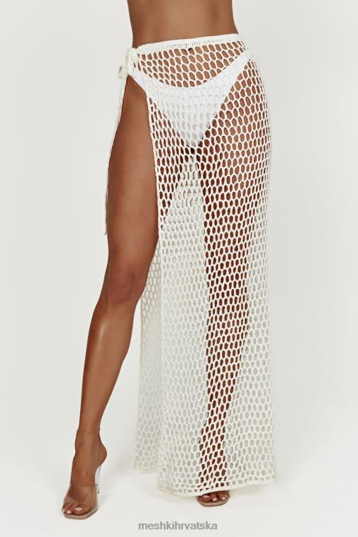 Meshki hallie vezati heklanu maksi suknju XH4NH1537 odjeća bijela