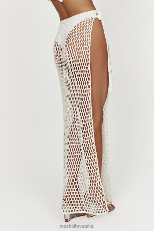 Meshki hallie vezati heklanu maksi suknju XH4NH1537 odjeća bijela
