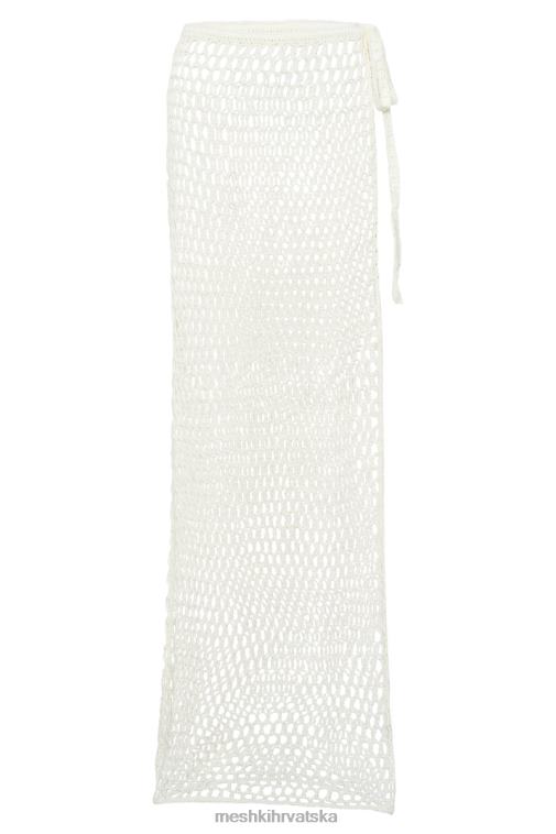 Meshki hallie vezati heklanu maksi suknju XH4NH1537 odjeća bijela