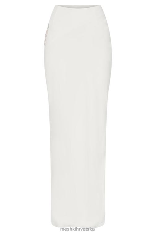 Meshki jayleen maksi suknja s resama XH4NH1563 odjeća bijela