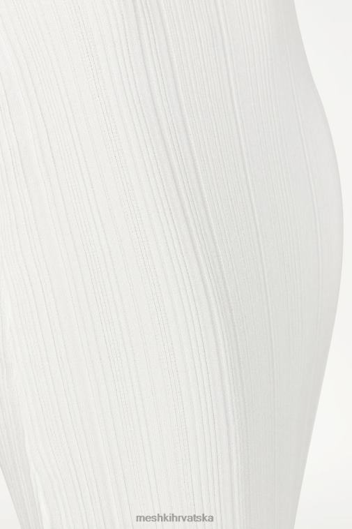 Meshki kennedy pletena suknja niskog struka XH4NH1612 odjeća prljavo bijelo