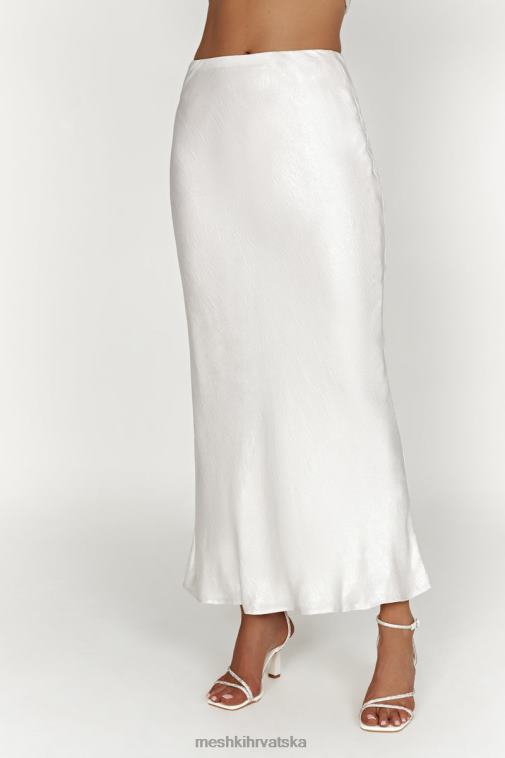 Meshki kišna satenska maksi suknja XH4NH1387 odjeća biser