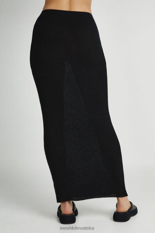 Meshki maribelle pletena maksi suknja XH4NH1288 odjeća crno