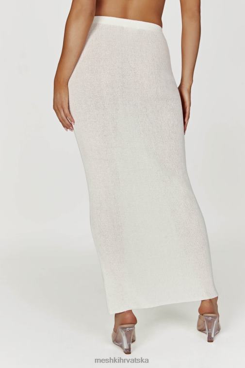 Meshki maribelle pletena maksi suknja XH4NH1343 odjeća bijela