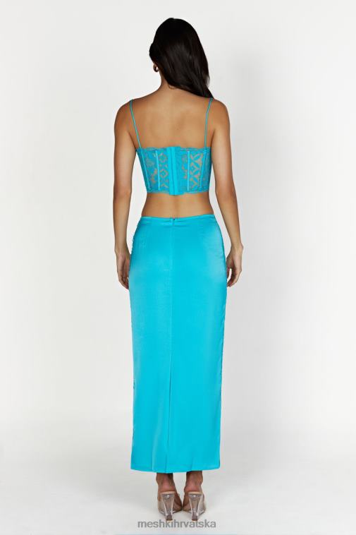 Meshki maxi suknja od bellamy čipke XH4NH1540 odjeća akvamarin