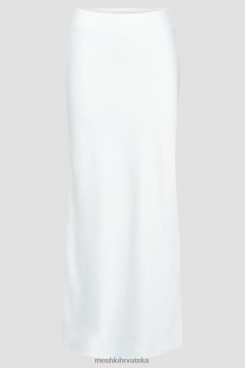 Meshki missy maxi satenska suknja XH4NH1265 odjeća bijela