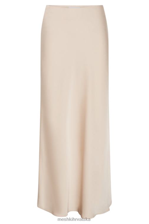 Meshki missy maxi satenska suknja XH4NH1349 odjeća šampanjac