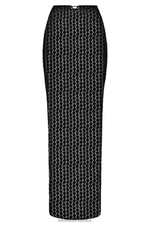 Meshki rosella heklana maksi suknja XH4NH1296 odjeća crno