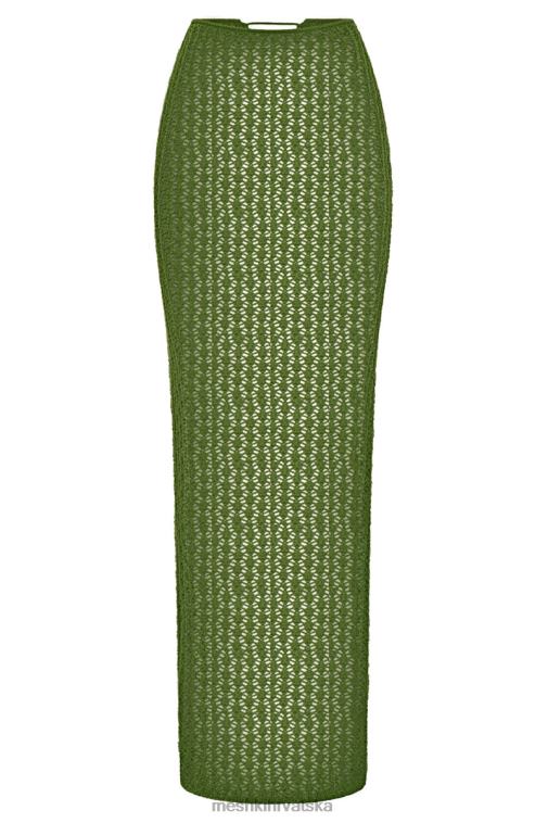Meshki rosella heklana maksi suknja XH4NH1613 odjeća zelena
