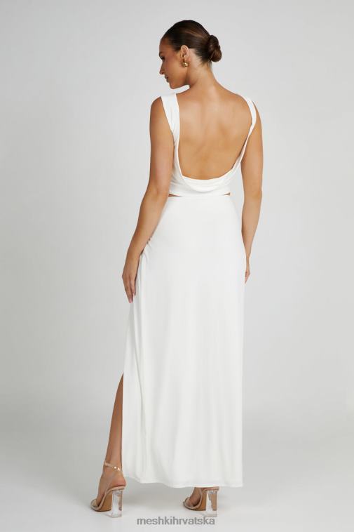 Meshki suri uska maksi suknja s dodacima XH4NH1255 odjeća bijela