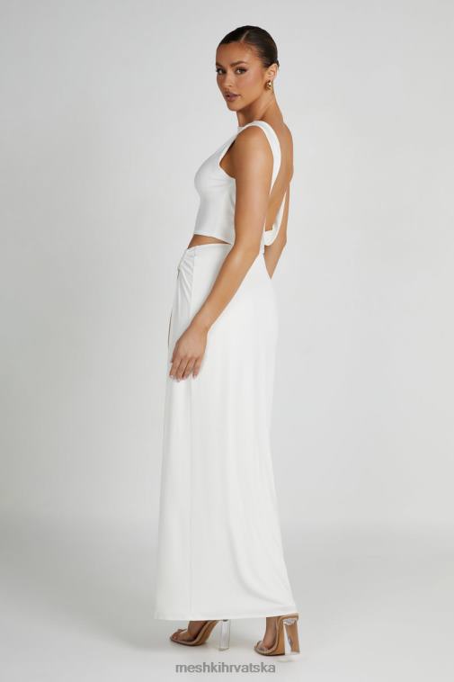 Meshki suri uska maksi suknja s dodacima XH4NH1255 odjeća bijela