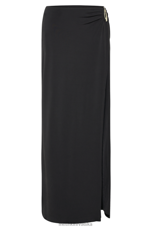 Meshki suri uska maksi suknja s dodacima XH4NH1256 odjeća crno