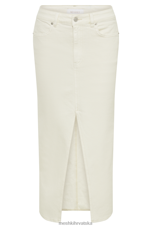 Meshki akacija traper midi suknja XH4NH1283 odjeća ekru