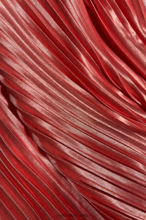 Meshki shirin plisirana satenska midi suknja XH4NH1507 odjeća Ružina vodica