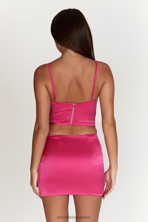 Meshki briony mini suknja niskog struka XH4NH1444 odjeća fuksija