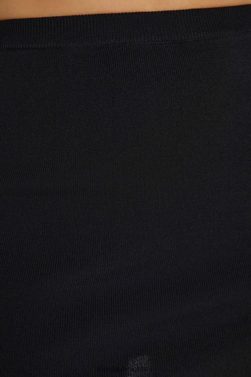 Meshki carol pletena mini suknja XH4NH1328 odjeća crno