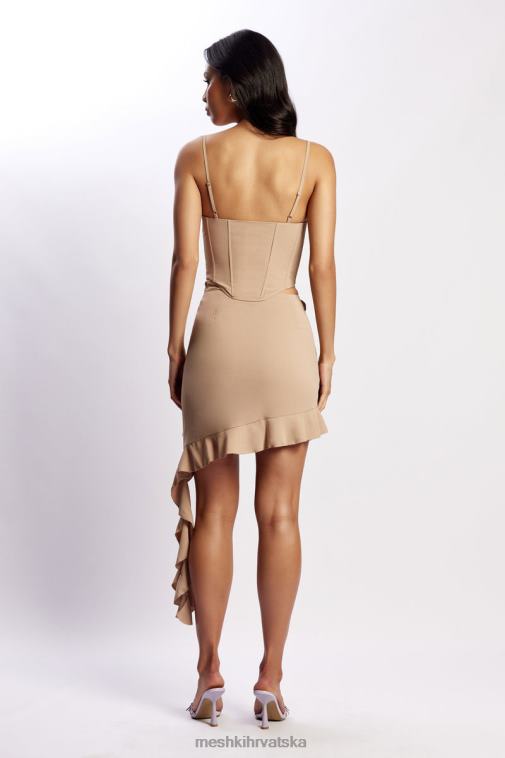 Meshki janice asimetrična suknja s volanima XH4NH1555 odjeća tupe