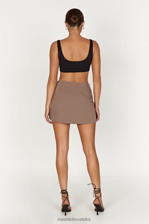 Meshki malika suiting mini suknja XH4NH1369 odjeća kokos