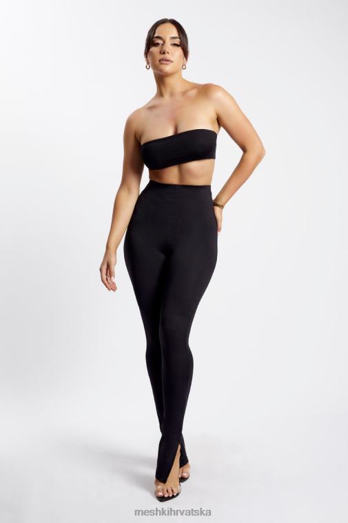 Meshki michelle tajice s bočnim razdjeljkom XH4NH1585 odjeća crno
