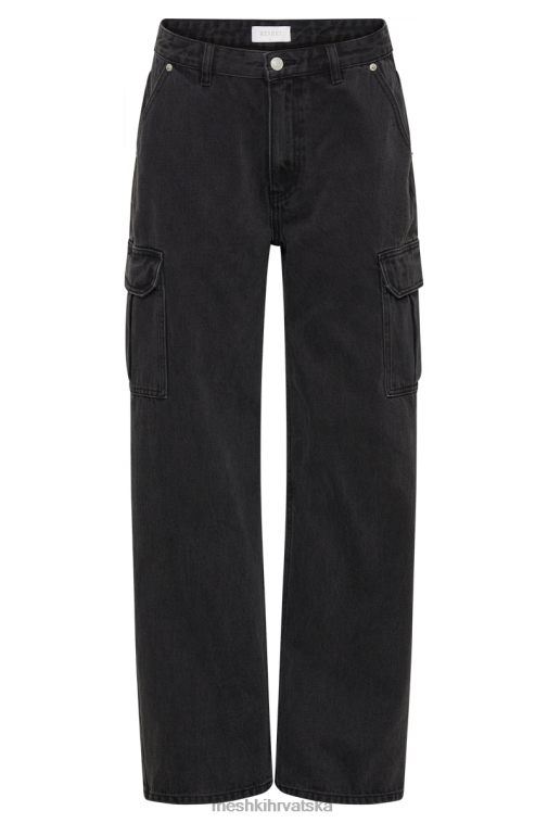 Meshki jagger opuštene traperice XH4NH1321 odjeća isprano crno