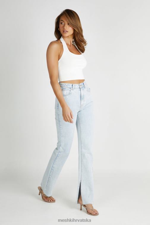 Meshki lauren traperice ravnih nogavica XH4NH1235 odjeća svijetlo plava