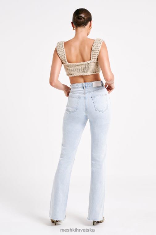 Meshki lauren traperice ravnih nogavica XH4NH1235 odjeća svijetlo plava