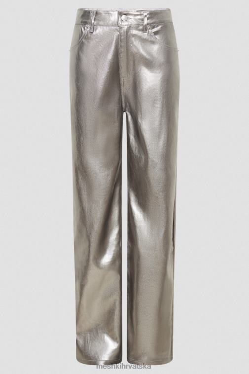 Meshki minnie metalik ravne traperice XH4NH1270 odjeća srebro