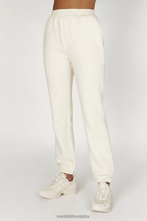 Meshki šmirgl reljefne flisback joggers XH4NH1480 odjeća kost