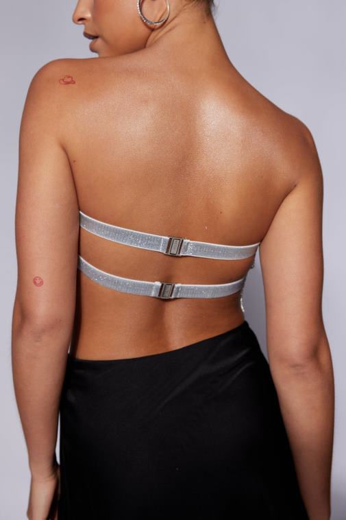 Meshki valerie diamante bandeau XH4NH920 odjeća srebro