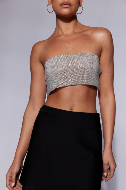 Meshki valerie diamante bandeau XH4NH920 odjeća srebro