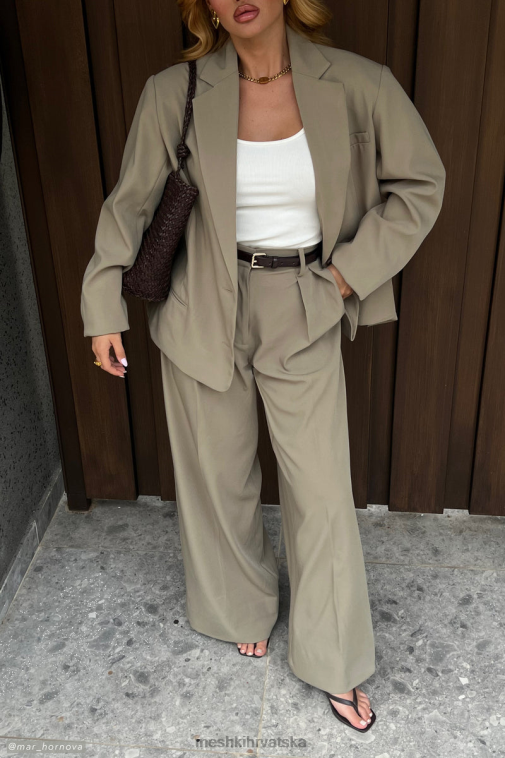 Meshki simone preveliki sako XH4NH1637 odjeća maslina