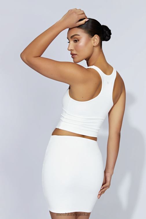 Meshki alyssa racer natrag na vrh XH4NH1166 odjeća bijela