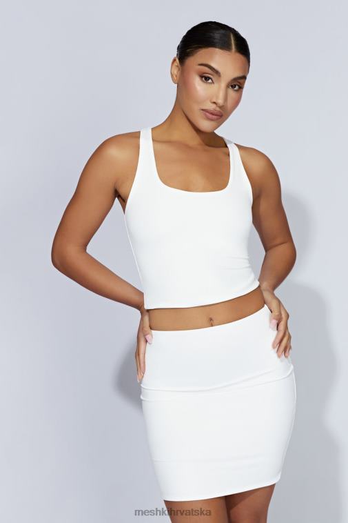 Meshki alyssa racer natrag na vrh XH4NH1166 odjeća bijela